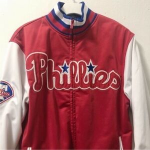 Philadelphia Phillies Full Zip Track Jacket